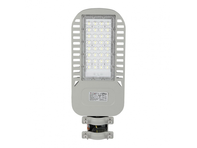 LED verejné osvetlenie 50W, 6850lm, SAMSUNG chip, sivé