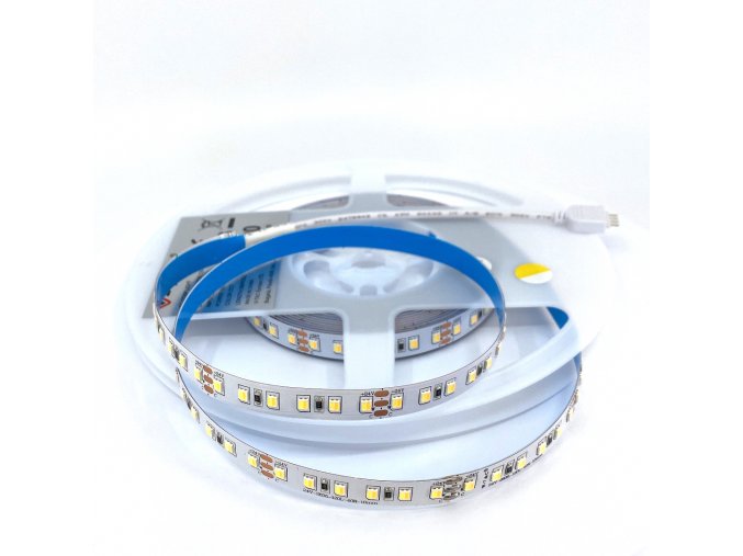 LED pás do interiéru CCT, 24V, 14W/m, 1550lm/m, IP20