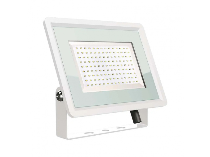 LED reflektor, 200W, 17600LM, 110°, IP65, biely