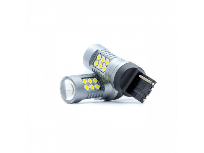 Einparts LED auto žiarovka W21W/7440 CANBUS 24SMD3030 6000K balenie 2ks [EPL297]