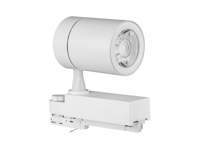 LED koľajnicové svietidlo COB 35W, 3000lm, 10°, biele