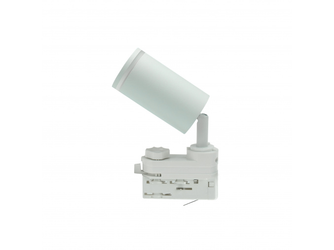 Koľajnicové svietidlo MADARA RING vymeniteľný zdroj GU10 3-fázové biele [SLIP003028]