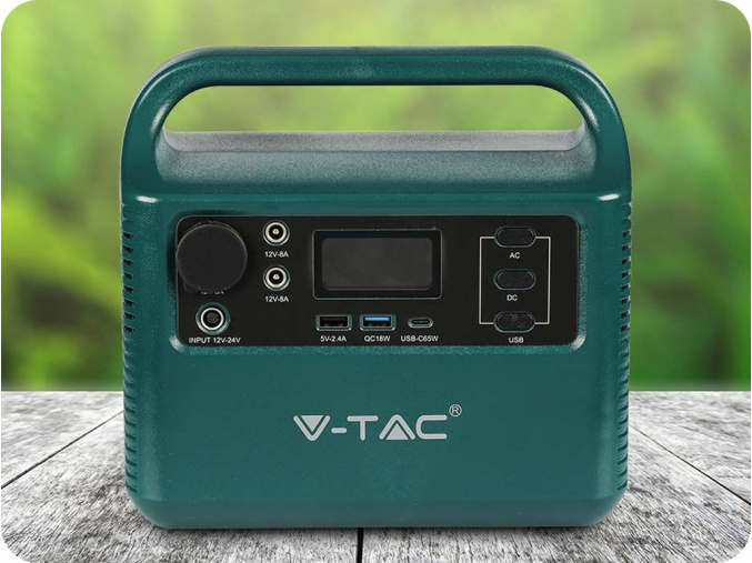 V-TAC Prenosná nabíjacia stanica 300Wh, 20Ah/14.8V 3,2Kg [11441]