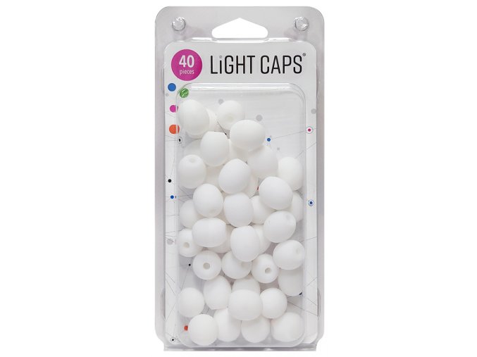 LIGHT CAPS®  biele, 40ks v balení