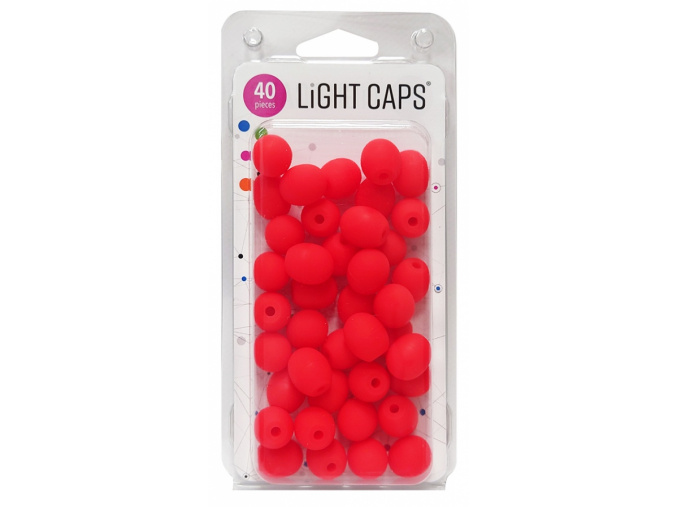 LIGHT CAPS®  červené, 40ks v balení