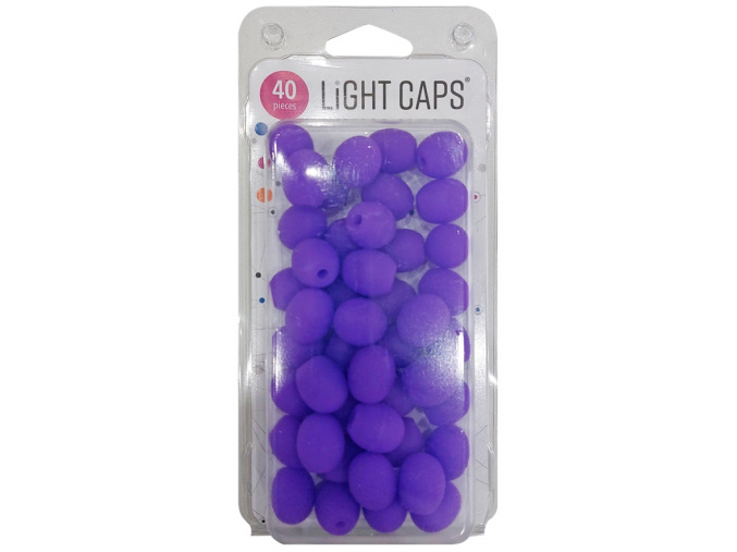 LIGHT CAPS® fialové, 40ks v balení