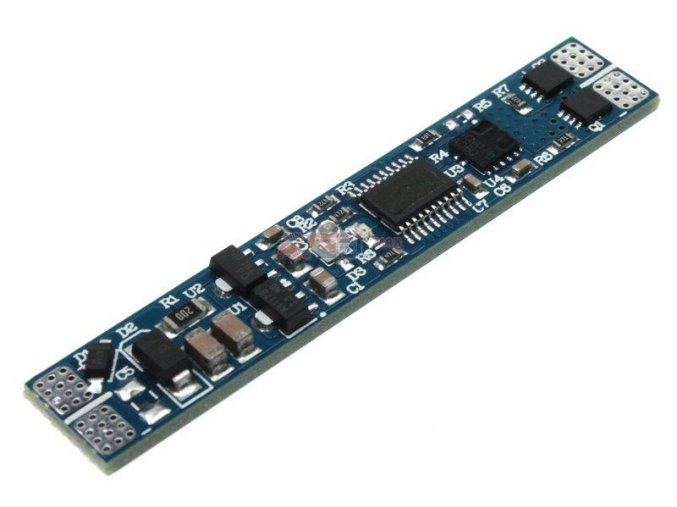 Stmievač do LED lišty bezdotykový - PS002 + pamäť 55x10mm; 12-24V/8A [90900]