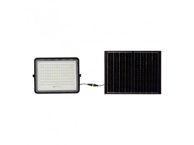 LED reflektor so solárnym panelom 20W, 1800lm, IP65, 16000mAh