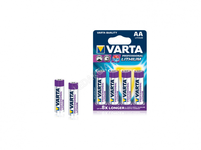 Varta Professional Lithium AA 4x