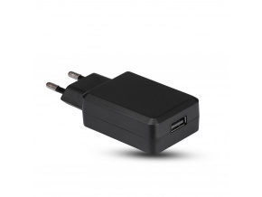 USB QC3.0 cestovný adaptér, čierny