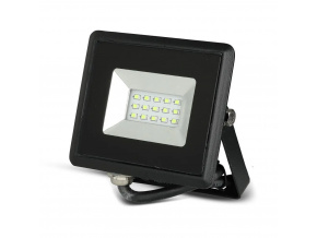 10W LED reflektor E-Series SMD, čierny, zelené svetlo