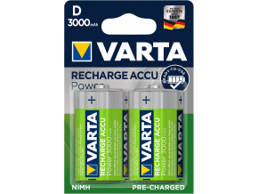 VARTA HR20/2ks Nabíjateľné NiMH batérie D 3000mAh