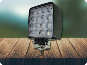 LED Epistar pracovné svetlo, hranaté, 48W, 3071 lm, 12/24V, IP67 [L0081]