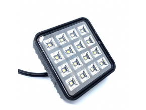 LED pracovné svetlo s vypínačom, 16W, max. 2400lm, 12/24V [L0154]