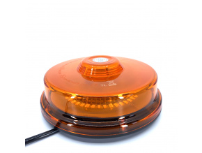 LED Výstražný maják UFO2 s magnetom 22W, 12/24V, 3m kábel do zapaľovača, R10 R65 [ALR0077]