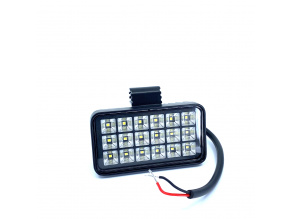 LED pracovné svetlo s vypínačom, 27W, 2008LM, 18xLED, 12/24V, IP67 [L0169]