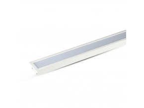 LED lineárne vsadené svietidlo 40W, 3620lm, SAMSUNG chip, biele