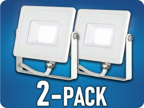 LED REFLEKTOR 20W, 1600lm, SAMSUNG CHIP, biely/2-PACK!