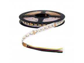 LED pás do exteriéru RGB+CCT, 24V, 24W/m, 1630lm/m, IP65