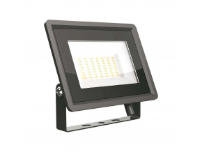 LED reflektor 50W, 4300lm, čierny