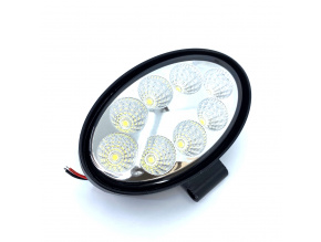 LED pracovné svetlo elipsovité 24W, 1920lm, 8xLED, 12V/24V, IP67 [L0109-B]