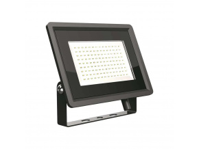 LED reflektor 100W, 8700lm, čierny