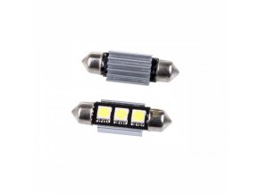 Einparts LED auto žiarovka C10W 39mm LED 3SMD 5050 CANBUS 8-16V balenie 2ks [EPL04]