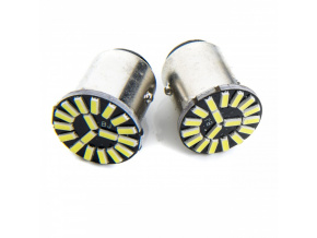 Einparts LED auto žiarovka 1157 P21/5W 18 SMD 4014 CANBUS 12V 6000K balenie 2ks [EPL209]