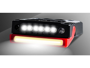 Superfire LED čelovka 1W 60LM 24m 5módov 1000 mAh možnosť pripnúť na šilt [CL01]