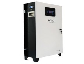V-TAC Batéria pre solárne invertory 10,24kWh LiFePO4 nástenná montáž