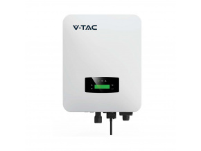 V-TAC Solárny invertor 6kW ON/OFF GRID HYBRID s LCD displejom SINGLE PHASE IP65