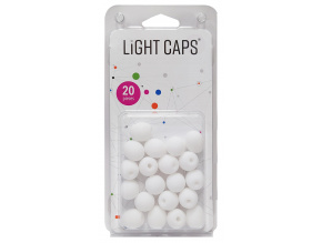 LIGHT CAPS®  biele, 20ks v balení
