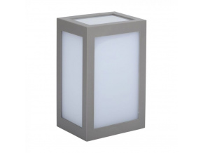 Nástenné LED svietidlo 12W 1350LM šedé IP65 4000K