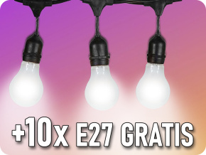 25027 +10 E27 gratis