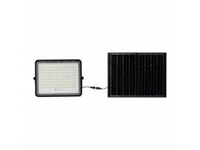 LED reflektor so solárnym panelom 20W, 1800lm, IP65, 16000mAh