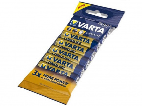 Varta AAA LR03/8ks Longlife extra Folia