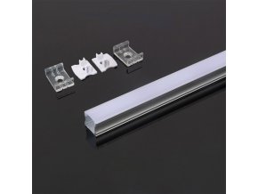 Hliníkový profil PCB-20mm, 2000x17,2x15,5 mm
