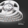 LED pás do interiéru ULTRA teplá biela 2200K, 10,8W/m, 12V, 60LED/SMD5050, IP20