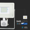 20W LED reflektor so senzorom SMD, SAMSUNG chip