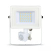 30W LED reflektor so senzorom SMD, SAMSUNG chip, biely