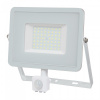50W LED reflektor so senzorom SMD, SAMSUNG chip, biely