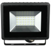 20W LED reflektor E-Series SMD, čierny, zelené svetlo