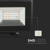 20W LED reflektor E-Series SMD, čierny, červené svetlo