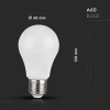 WiFi LED žiarovka E27, 10W, 806lm, A60, Amazon Alexa + Google Home,  RGB+WW+CW