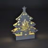 Solight LED kovový vianočný stromček, 2xAA [1V218]
