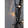 Solight LED vonkajšia vianočná reťaz, 400 LED, 20m, prívod 5m, 8 funkcií, IP44, teplá biela [1V07-WW]