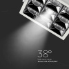 LED reflektorové svietidlo 36W (2880lm), Samsung chip, 38°