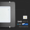 500W LED reflektor, 120lm/W, (60000lm), čierny, Samsung chip