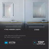 17W (600lm) LED kúpeľňové zrkadlo, 500x390x35, IP44, 6400K