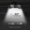 LED Highbay 100W (12000lm), Samsung chip, 90°, čierny